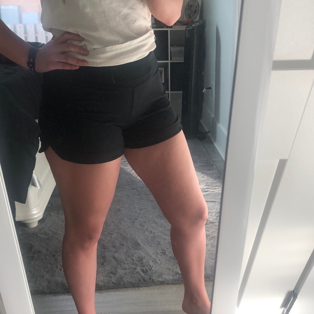 Black athletic shorts M fits like M/L